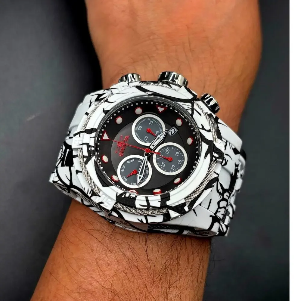 Invicta Bolt Zeus 43859 Chronograph 53mm Aqua Plated Men’s Watch 200M